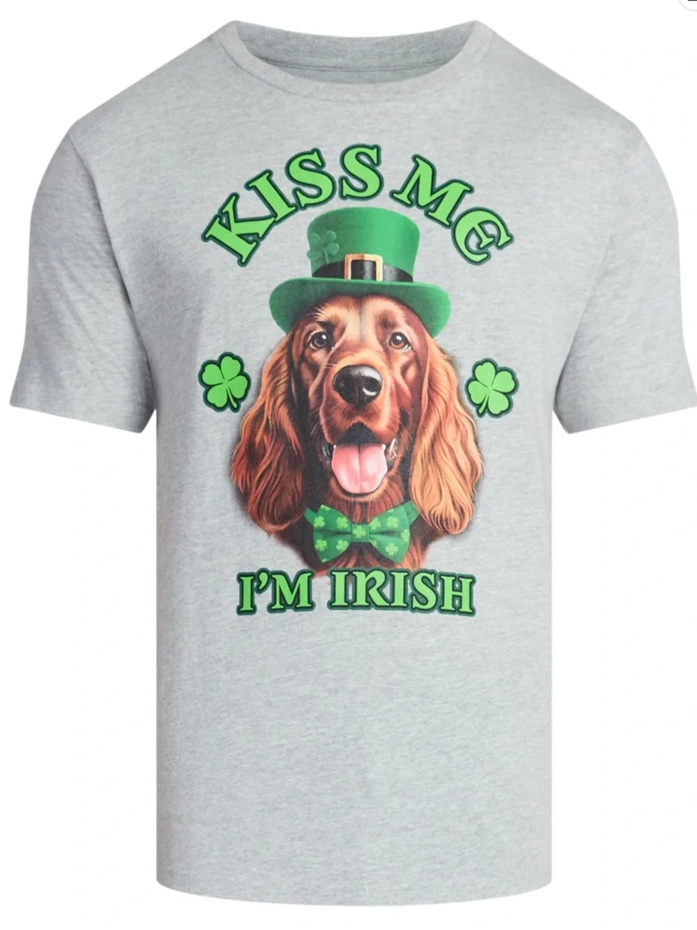St. Patrick's Day Men's Graphic Tee Irish Setter from Way to Celebrate